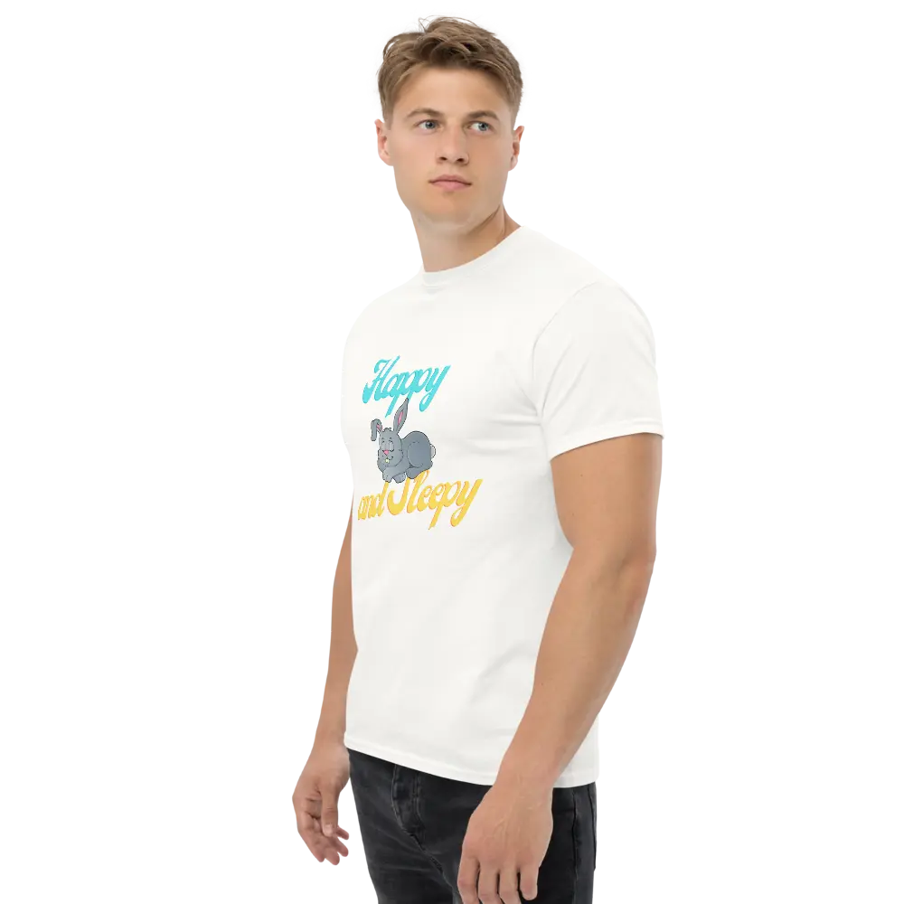 Happy & Sleepy Bunny – Unisex Classic Tee The boyss