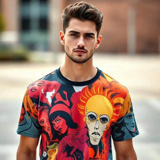 Bold Expression – Men’s Statement Printed Tee The boyss