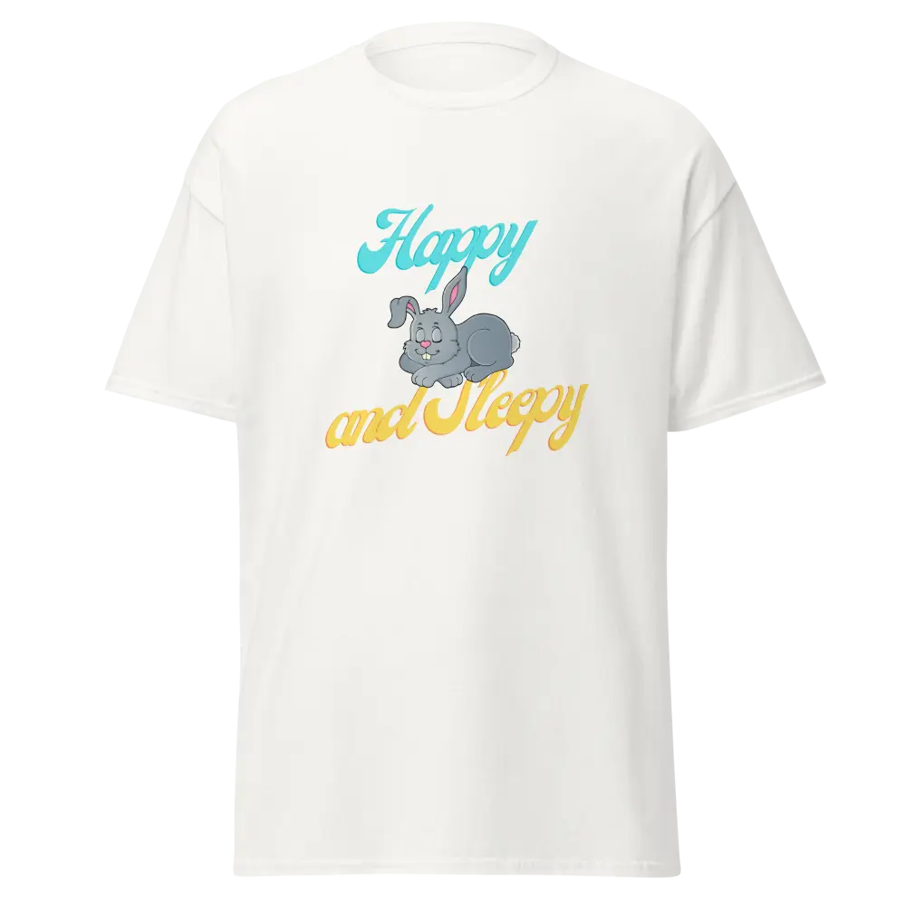 Happy & Sleepy Bunny – Unisex Classic Tee The boyss