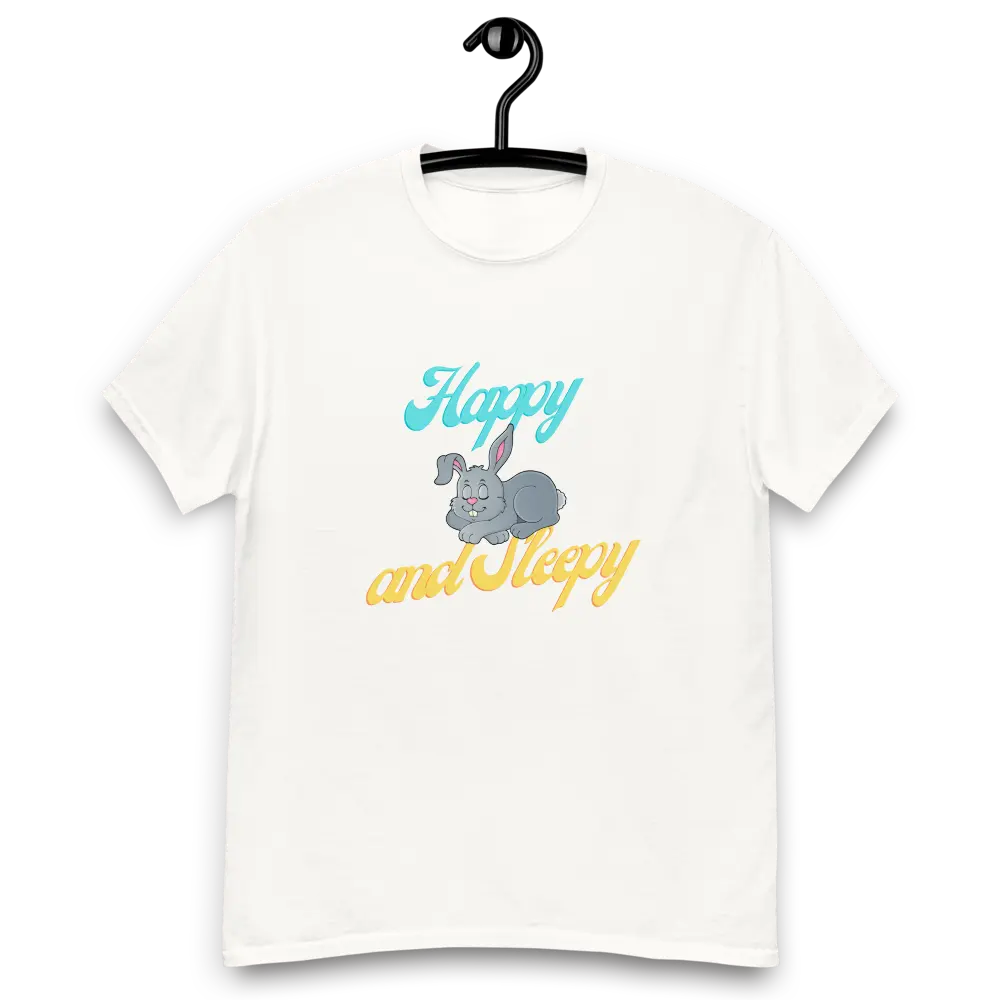 Happy & Sleepy Bunny – Unisex Classic Tee The boyss