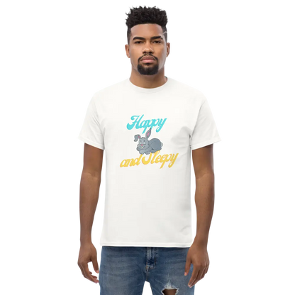 Happy & Sleepy Bunny – Unisex Classic Tee The boyss