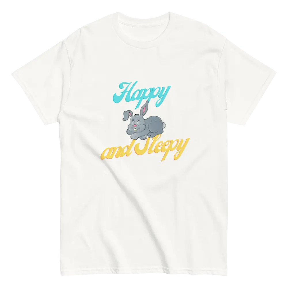 Happy & Sleepy Bunny – Unisex Classic Tee The boyss