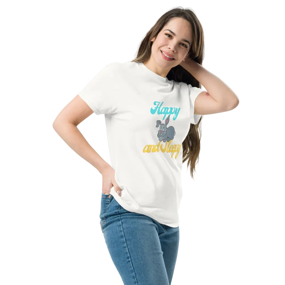 Happy & Sleepy Bunny – Unisex Classic Tee The boyss
